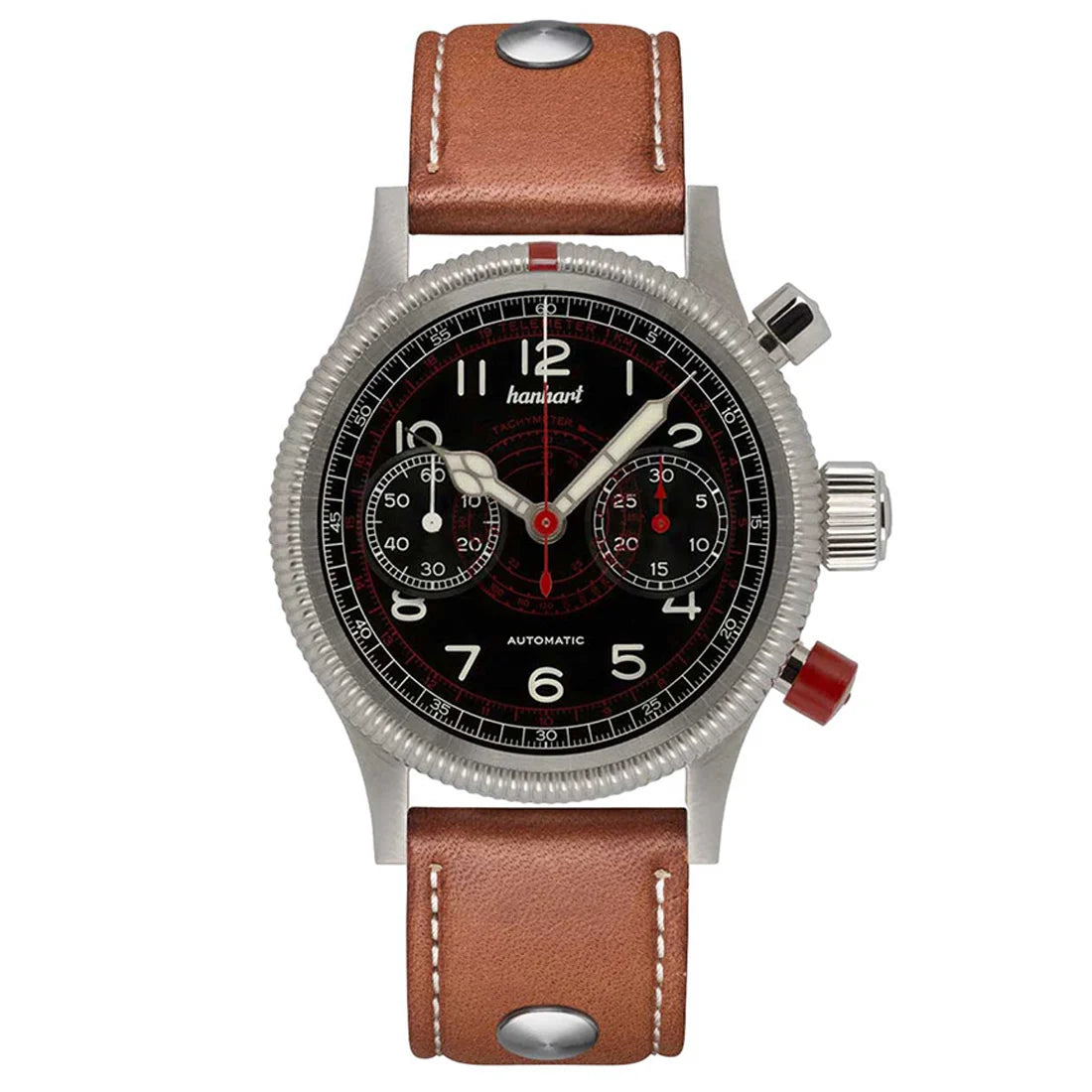 Hanhart Pioneer Automatic Black 40mm
