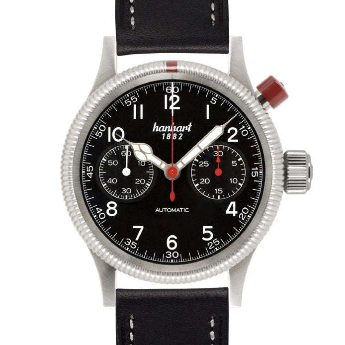 Hanhart Pioneer Automatique Noir 40mm
