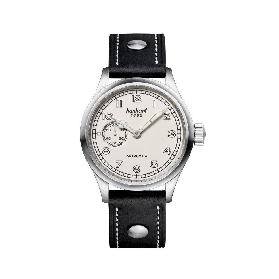 Hanhart Pioneer Automatic White 40mm