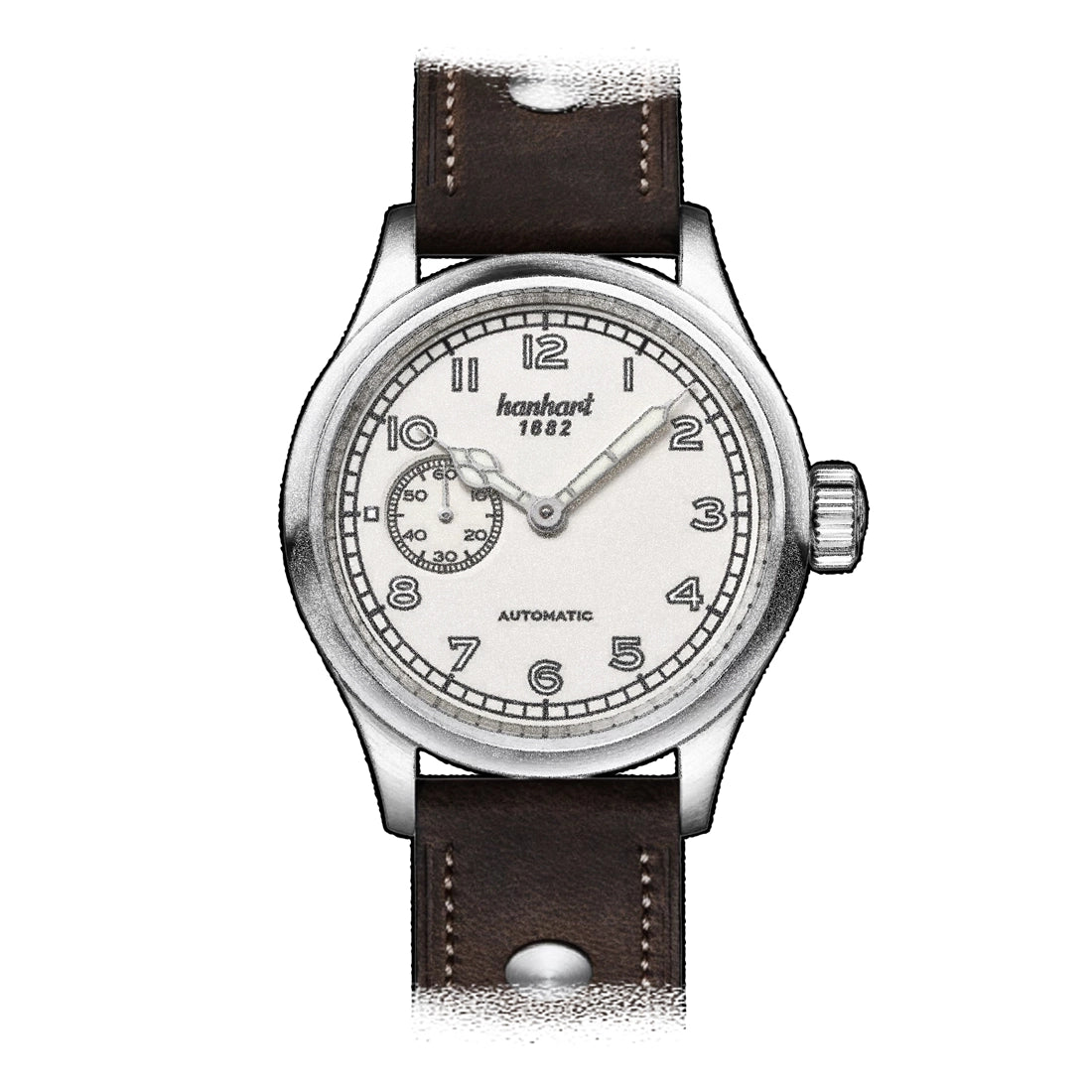 Hanhart Pioneer Automatic White 40mm