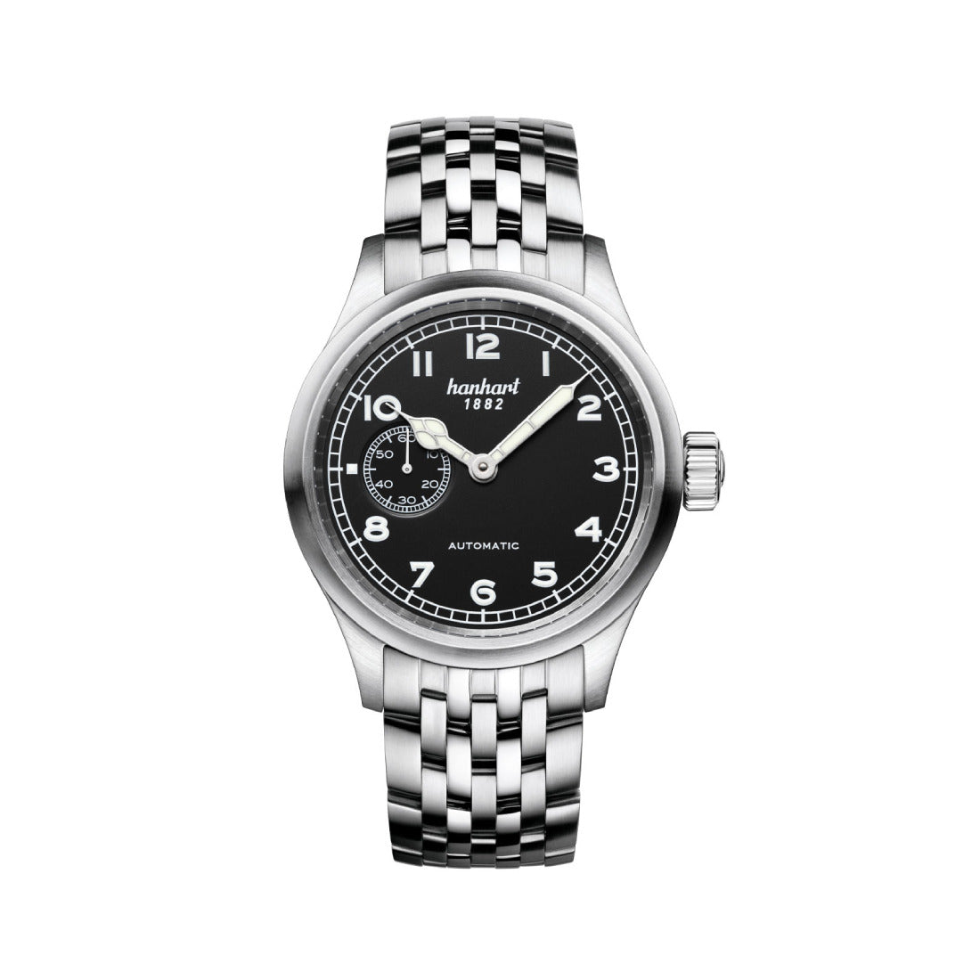 Hanhart Pioneer Automatic Black 40mm