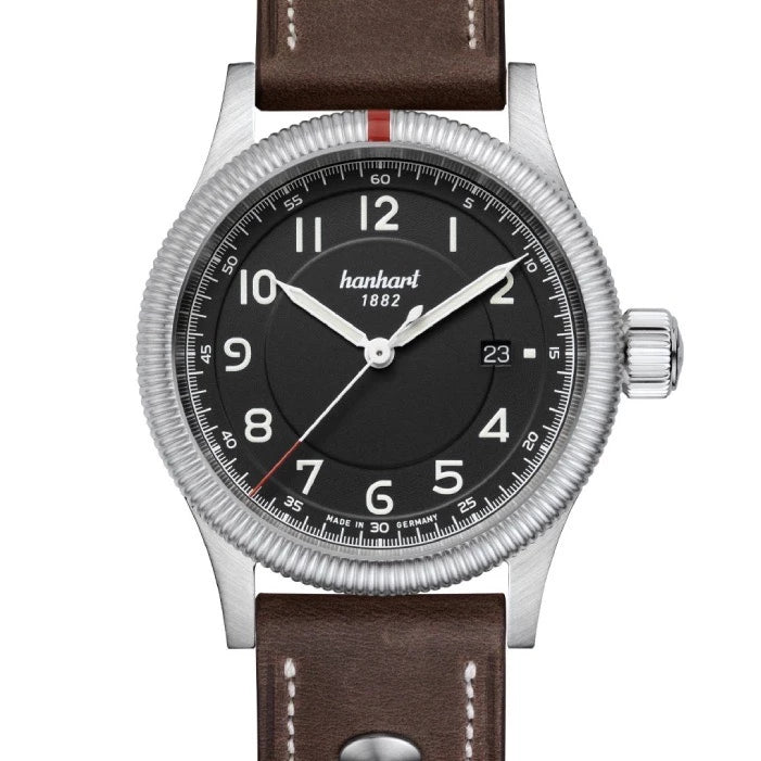 Hanhart Pioneer Automatique Noir 42mm