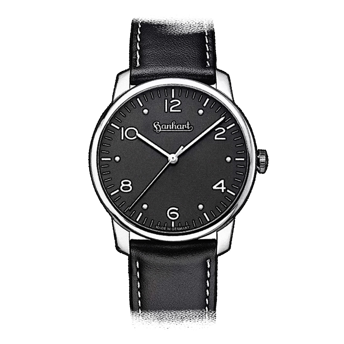 Hanhart Pioneer Automatic Black 40mm
