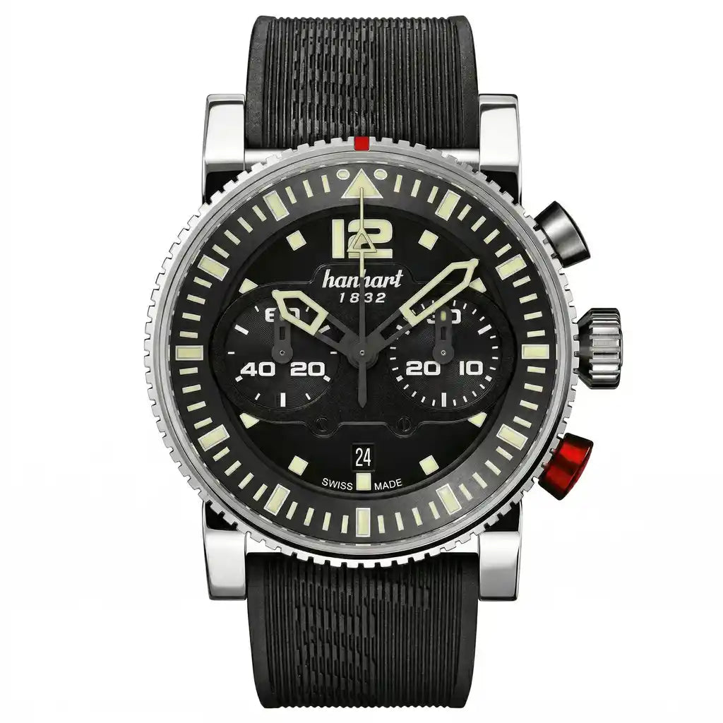 Hanhart Primus Automatic Black 44mm