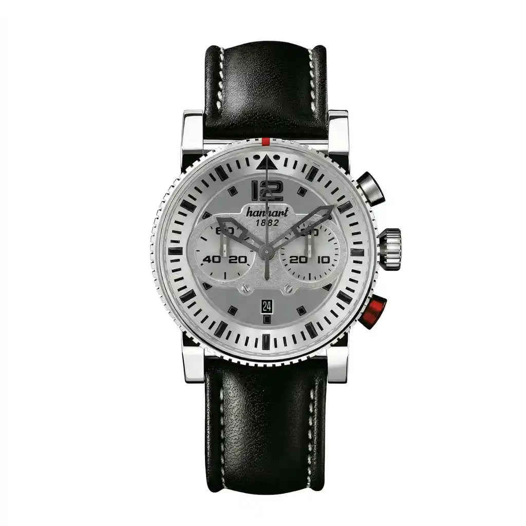 Hanhart Primus Automatic Silver 44mm