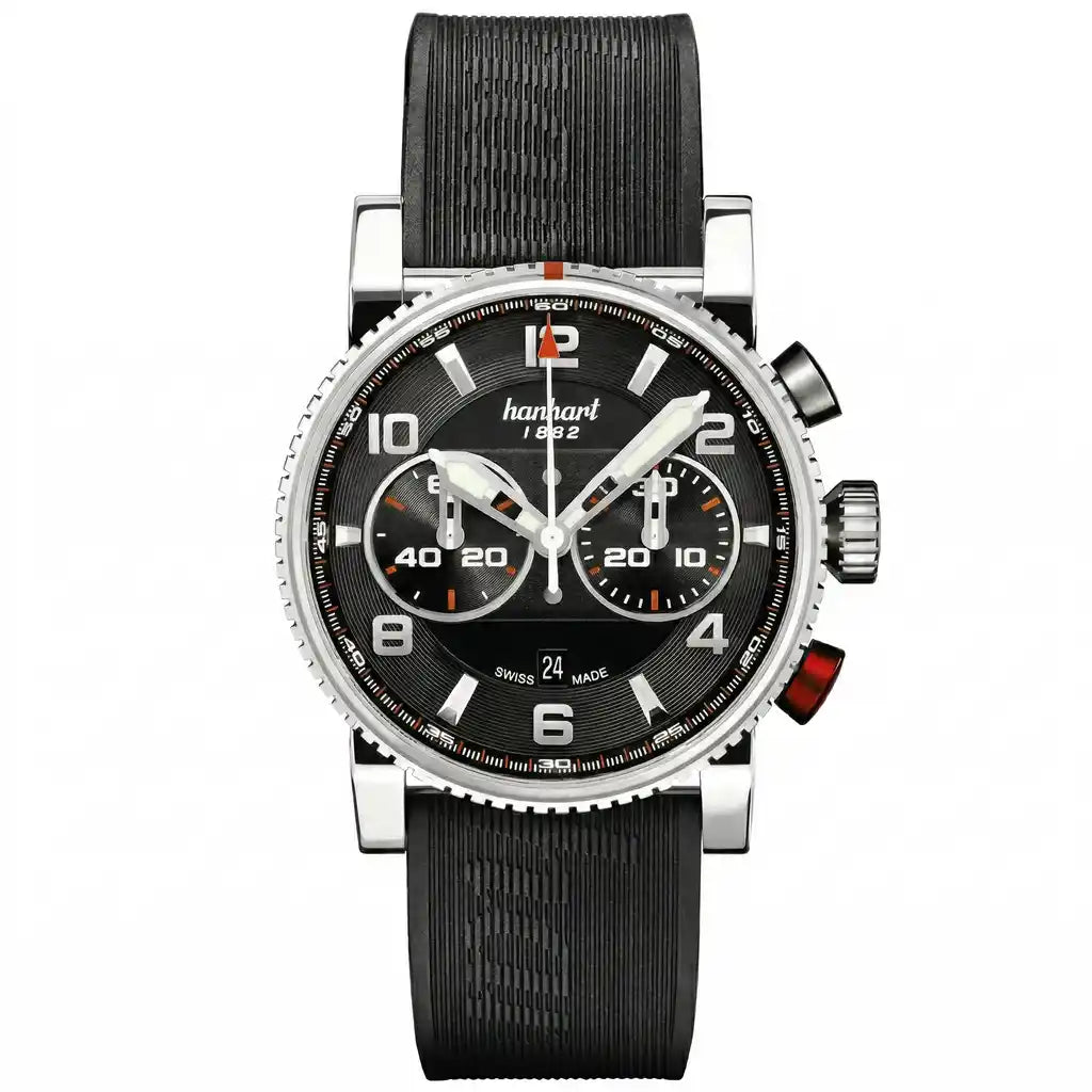 Hanhart Primus Automatic Black 44mm