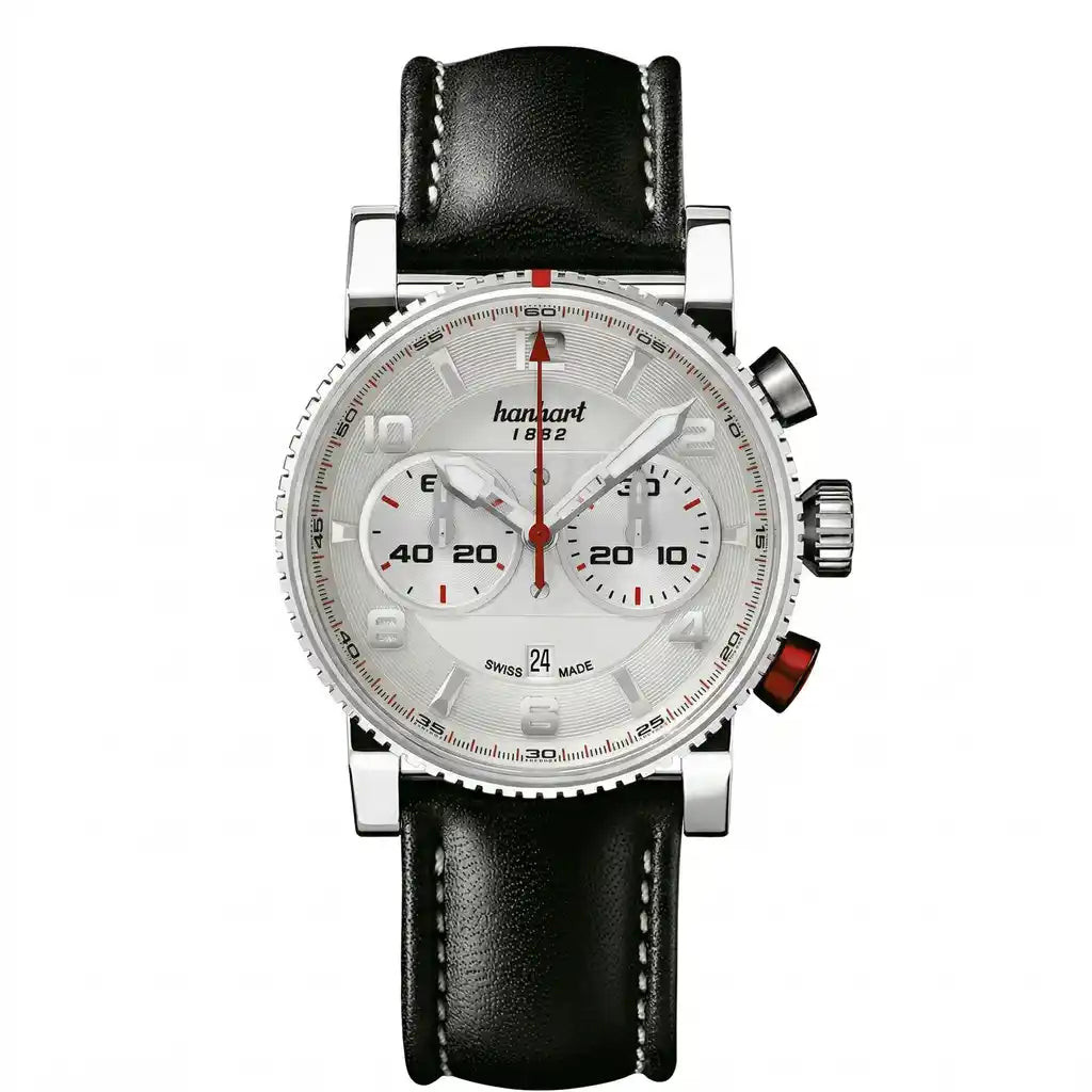 Hanhart Primus Automatic Silver 44mm