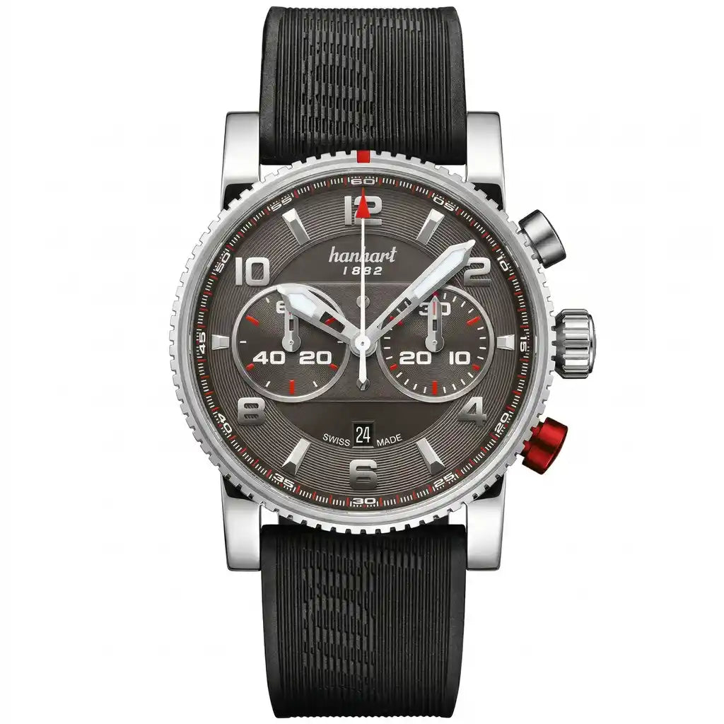 Hanhart Primus Automatic Grey 44mm