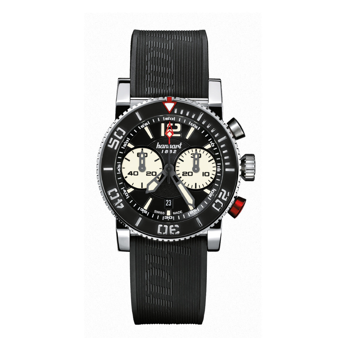 Hanhart Primus Automatic Black 44mm