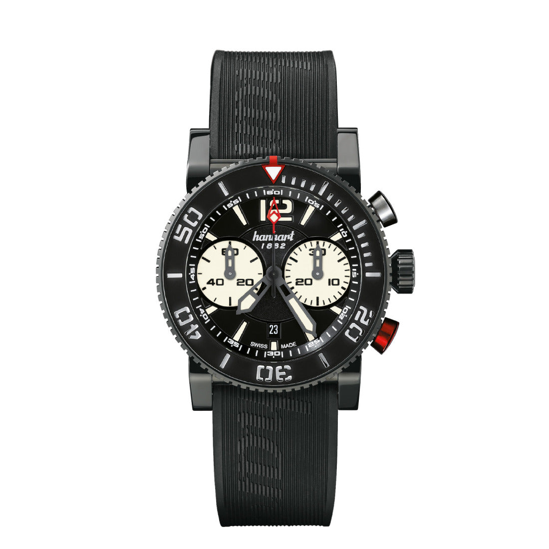 Hanhart Primus Automatic Black 44mm