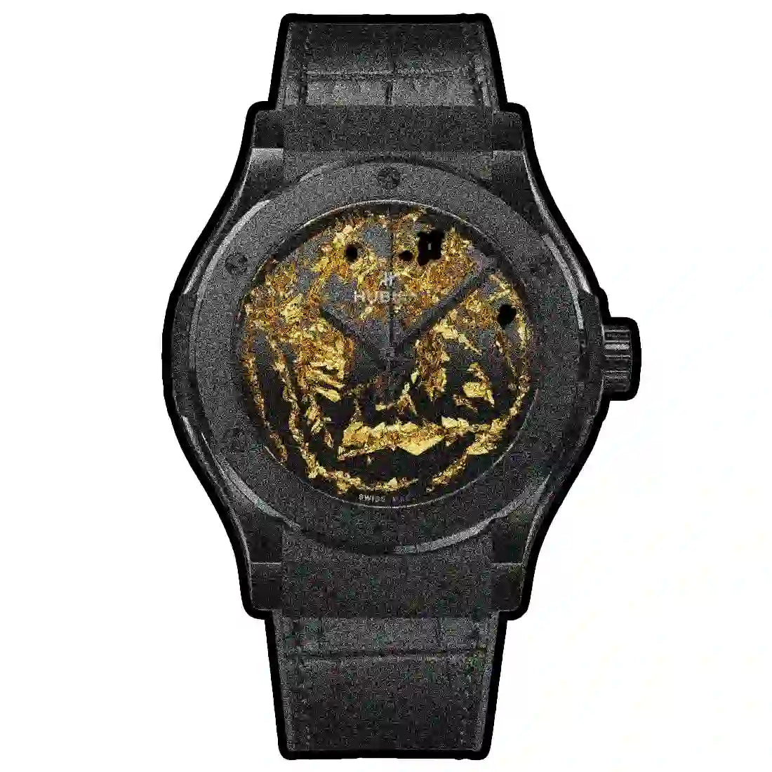 Hublot Classic Fusion Automatic Zwart/Goud 42 mm