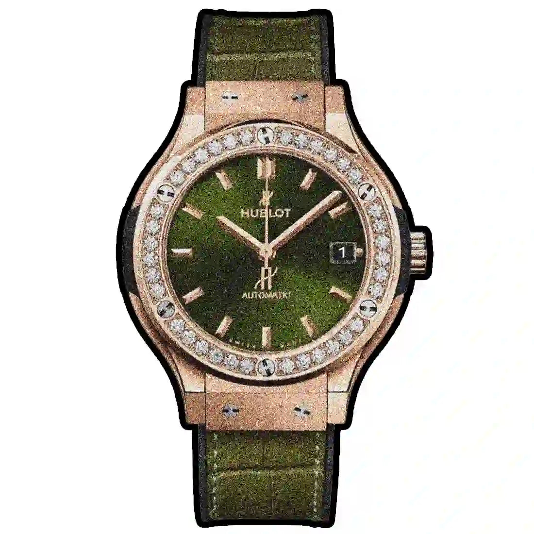 Hublot Classic Fusion Automatic Green 38 mm