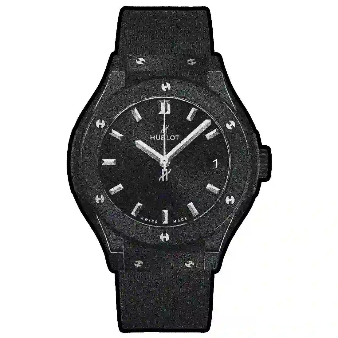 Hublot Classic Fusion Quartz Zwart 33 mm