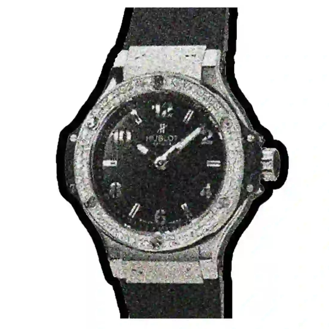 Hublot Big Bang Quarz Schwarz
