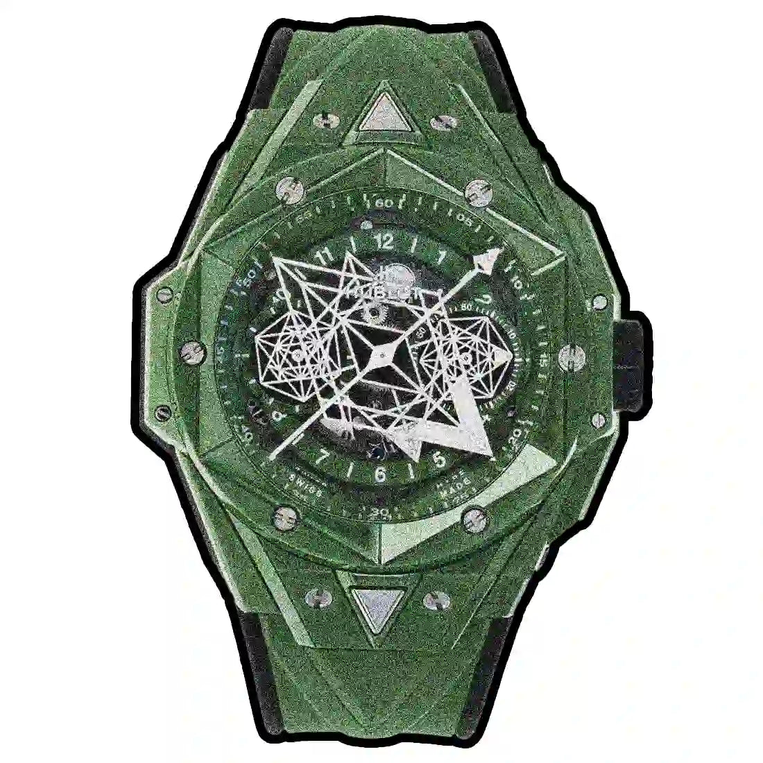 Hublot Big Bang Automatik Grün