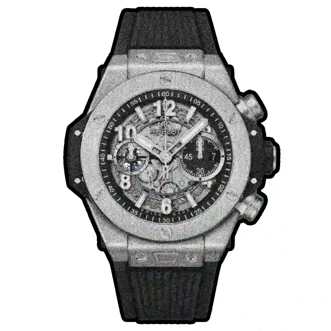 Hublot Big Bang Automatik Schwarz