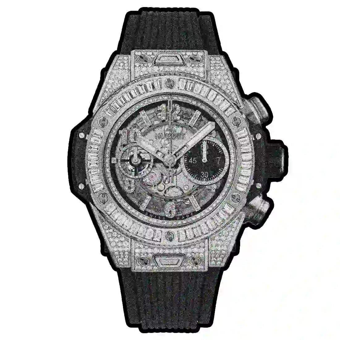 Hublot Big Bang Automatik Schwarz