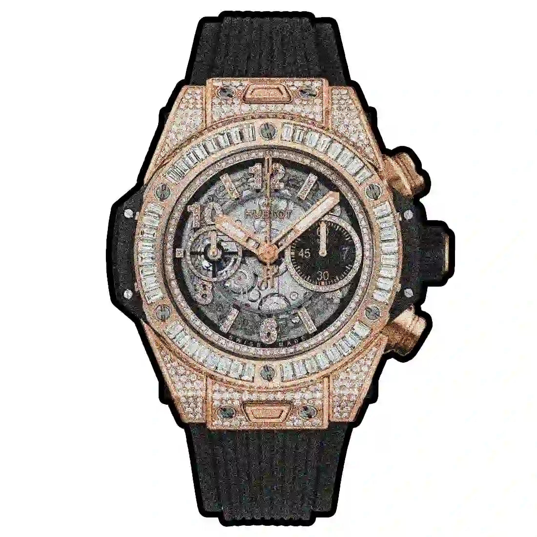 Hublot Big Bang Automatik Schwarz