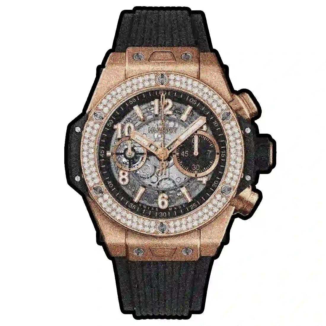 Hublot Big Bang Automatik Schwarz