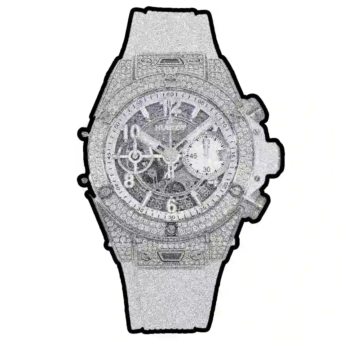 Hublot Big Bang Automatik Weiß