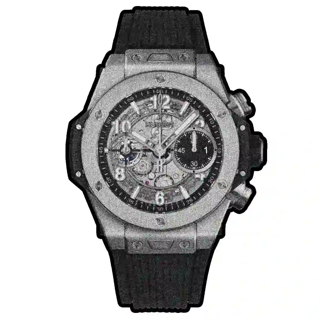 Hublot Big Bang Automatik Schwarz