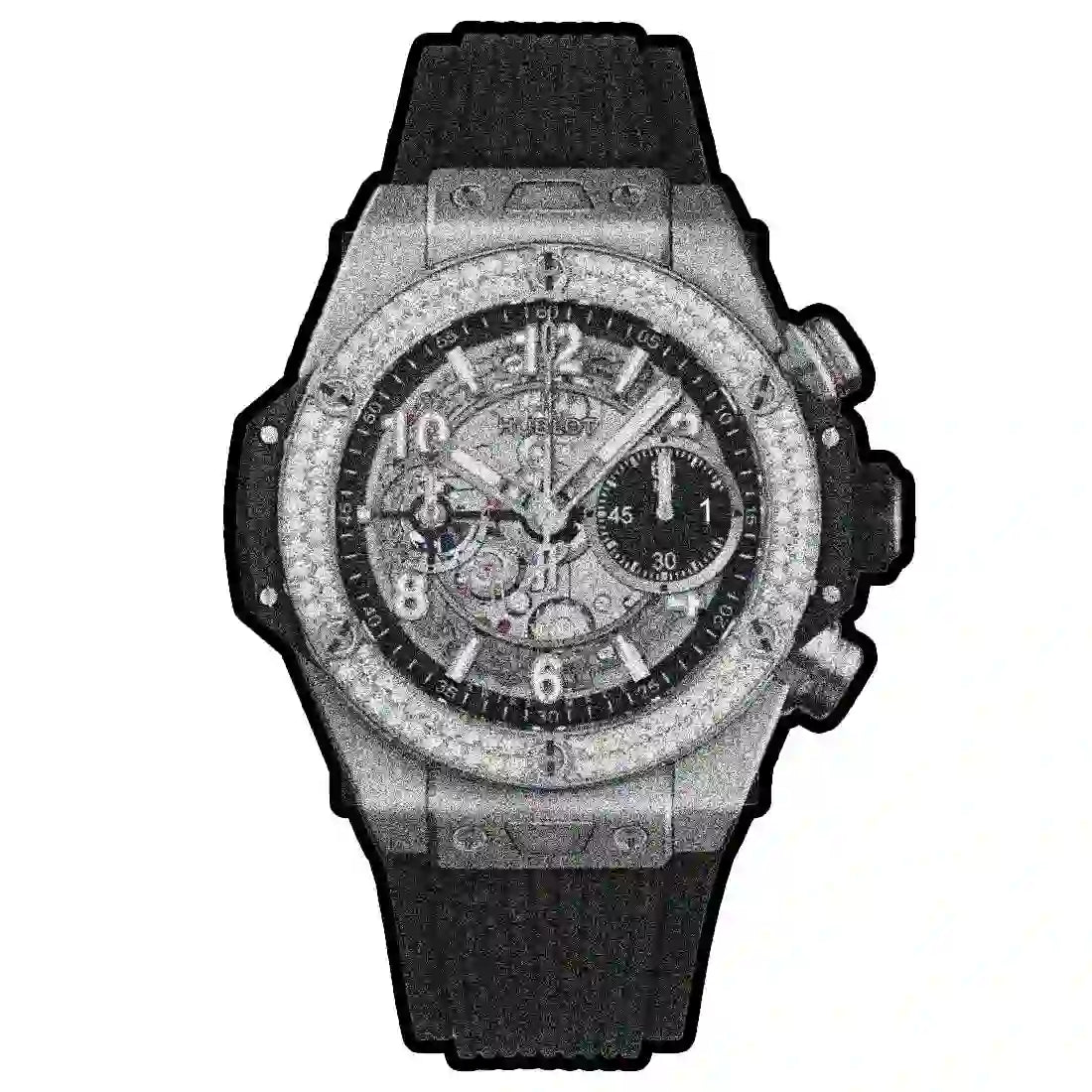 Hublot Big Bang Automatik Schwarz