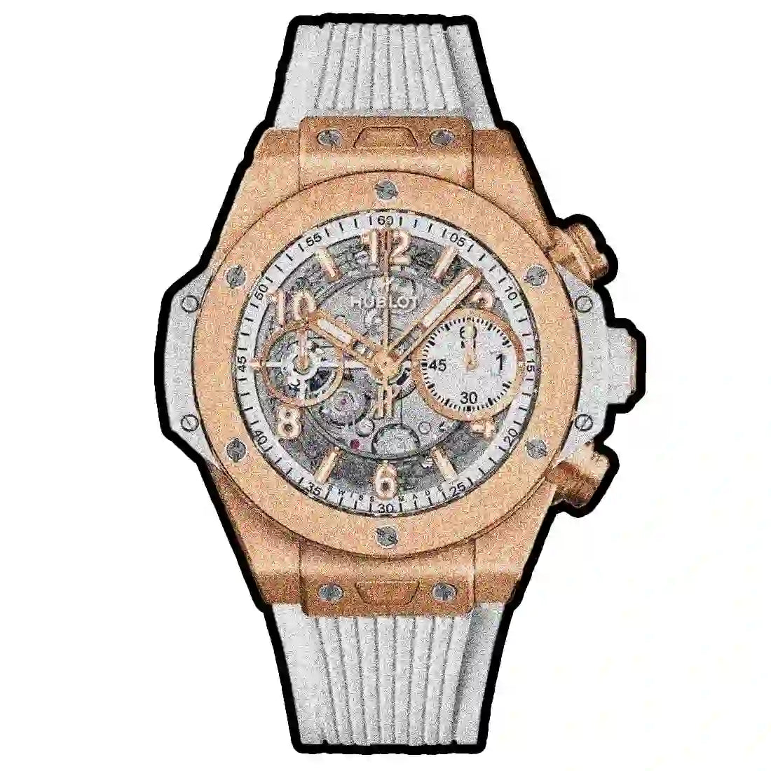 Hublot Big Bang Automatik Weiß