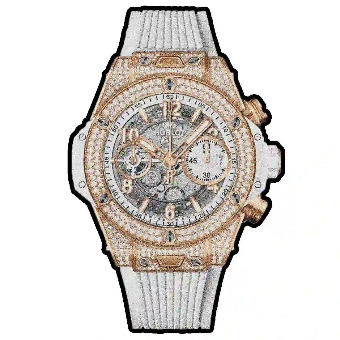 Hublot Big Bang Automatik Weiß