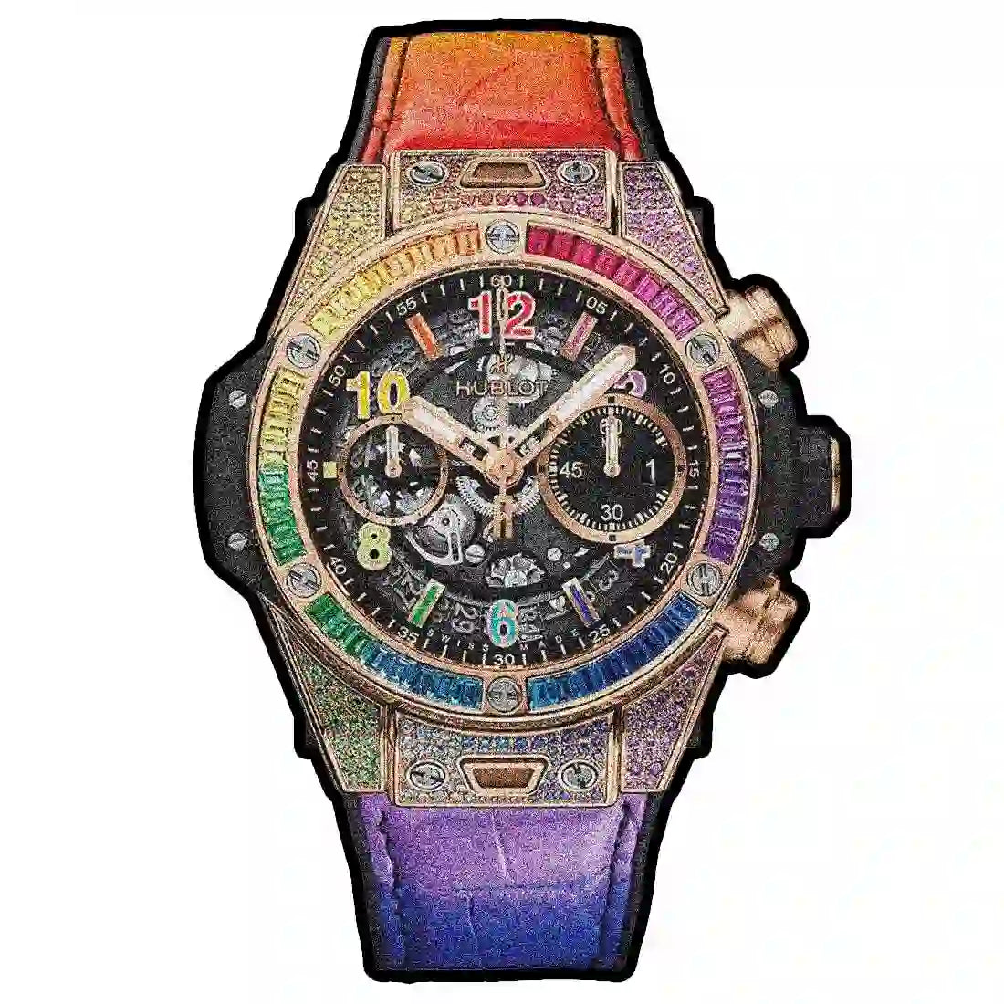 Hublot Big Bang Automatik Schwarz