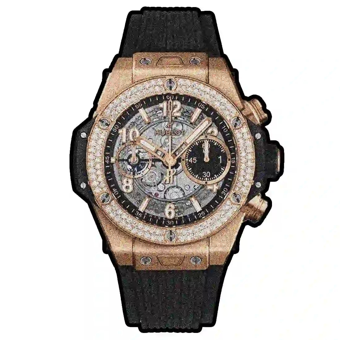 Hublot Big Bang Automatik Schwarz