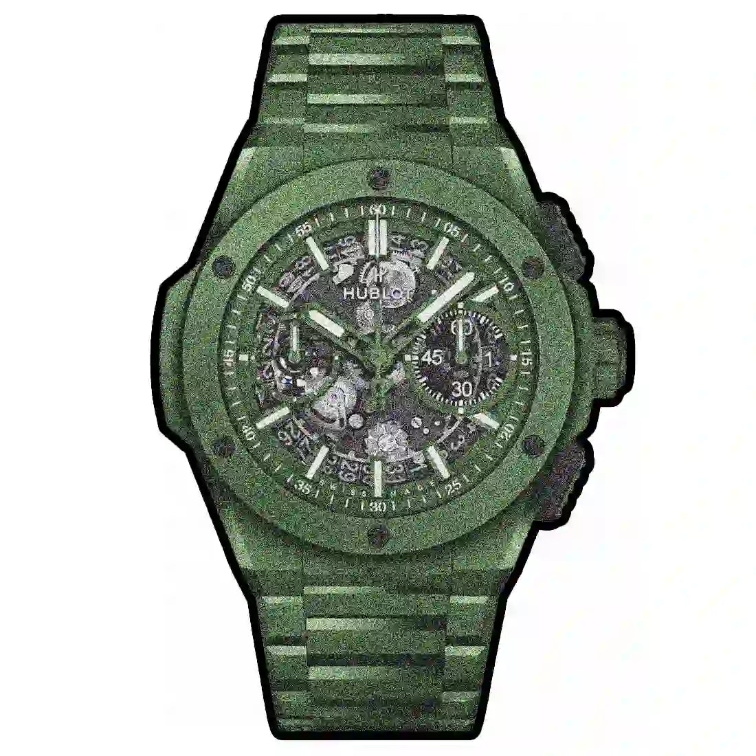 Hublot Big Bang Automatik Grün
