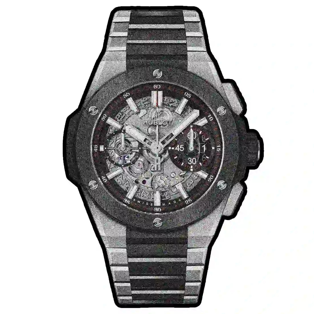 Hublot Big Bang Automatik Schwarz