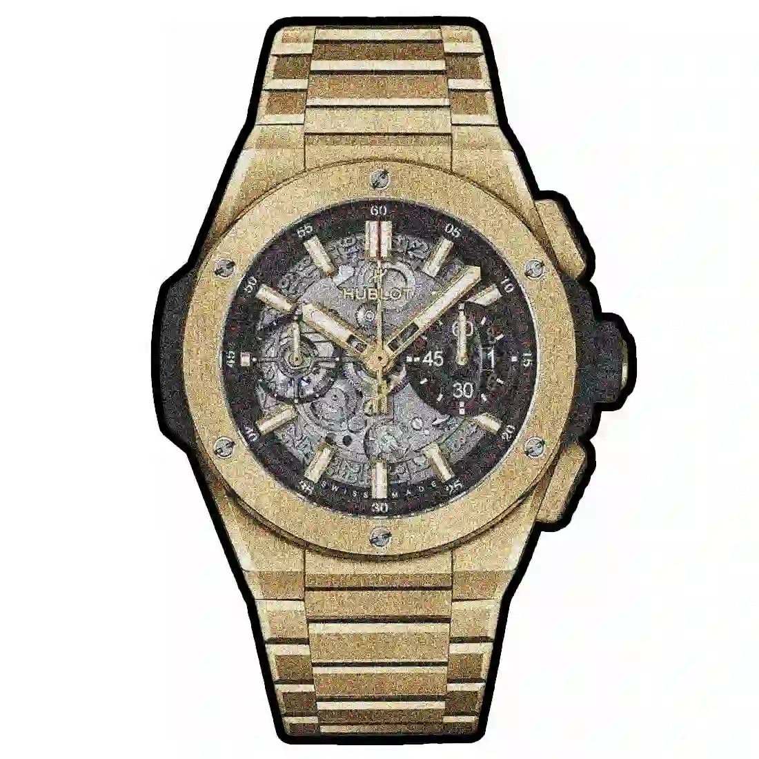 Hublot Big Bang Automatik Schwarz