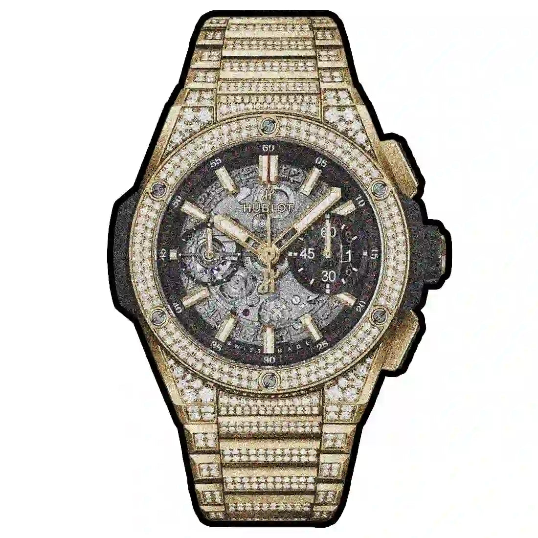 Hublot Big Bang Automatik Schwarz