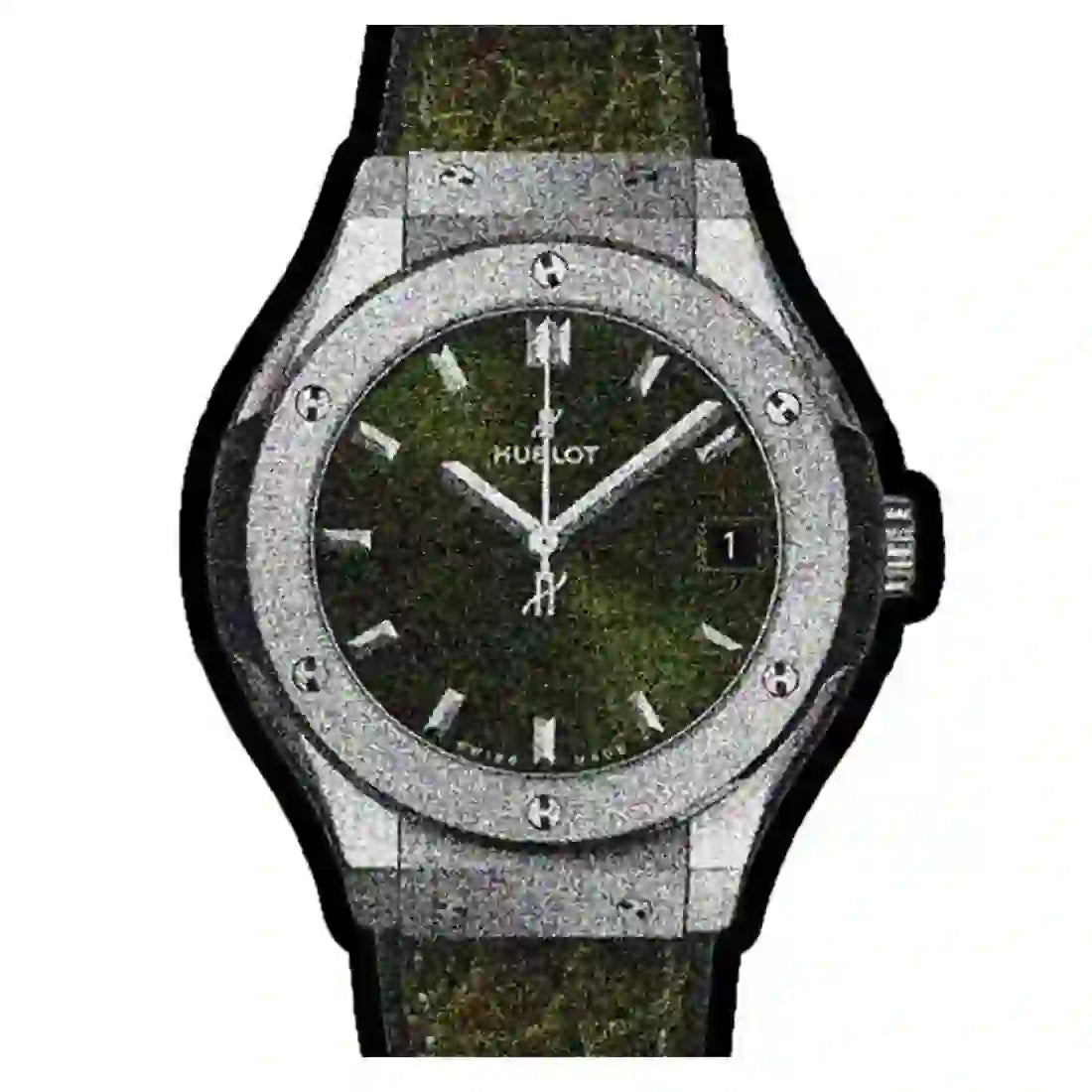 Hublot Classic Fusion Quartz Green 33mm