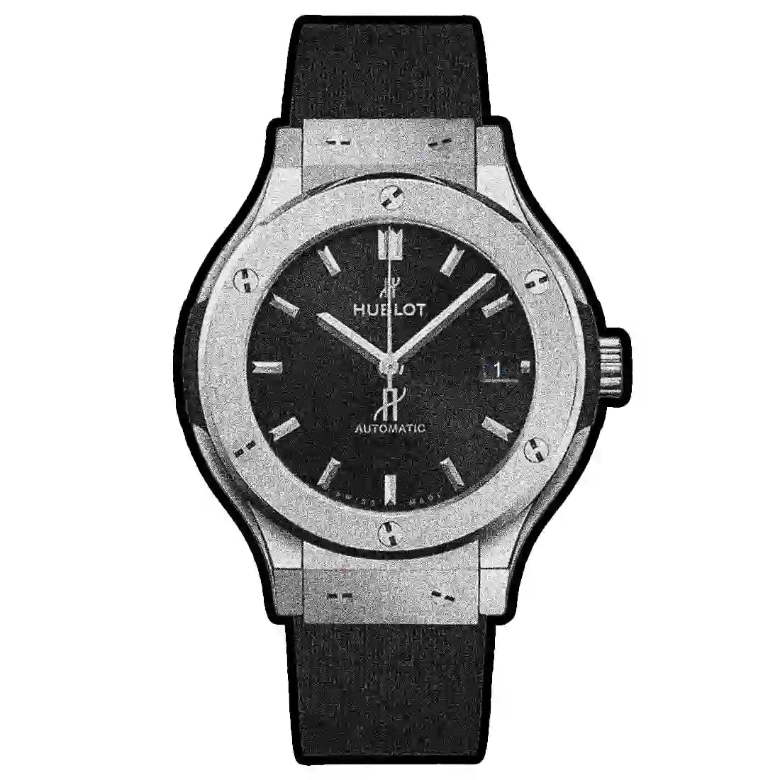 Hublot Classic Fusion Automatik Schwarz 38mm 565.NX.1470.RX