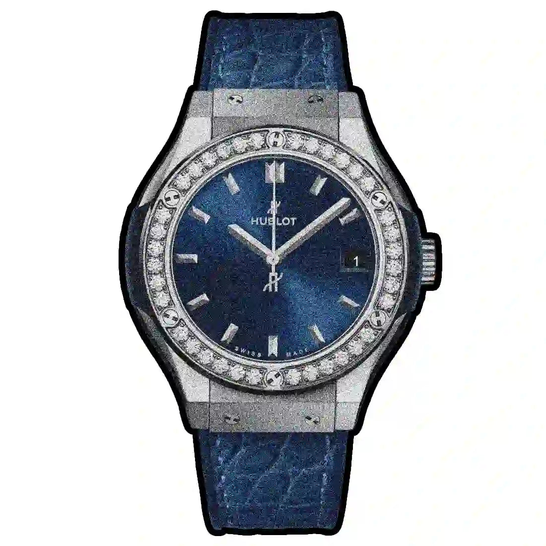 Hublot Classic Fusion Quartz Blue 33mm
