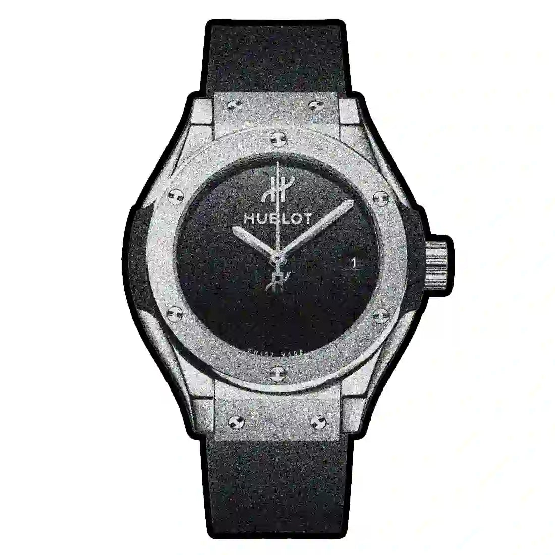 Hublot Classic Fusion Quartz Zwart 29 mm