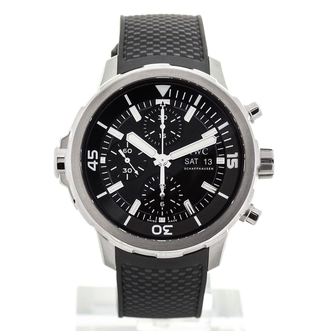 IWC Aquatimer Automatik Schwarz