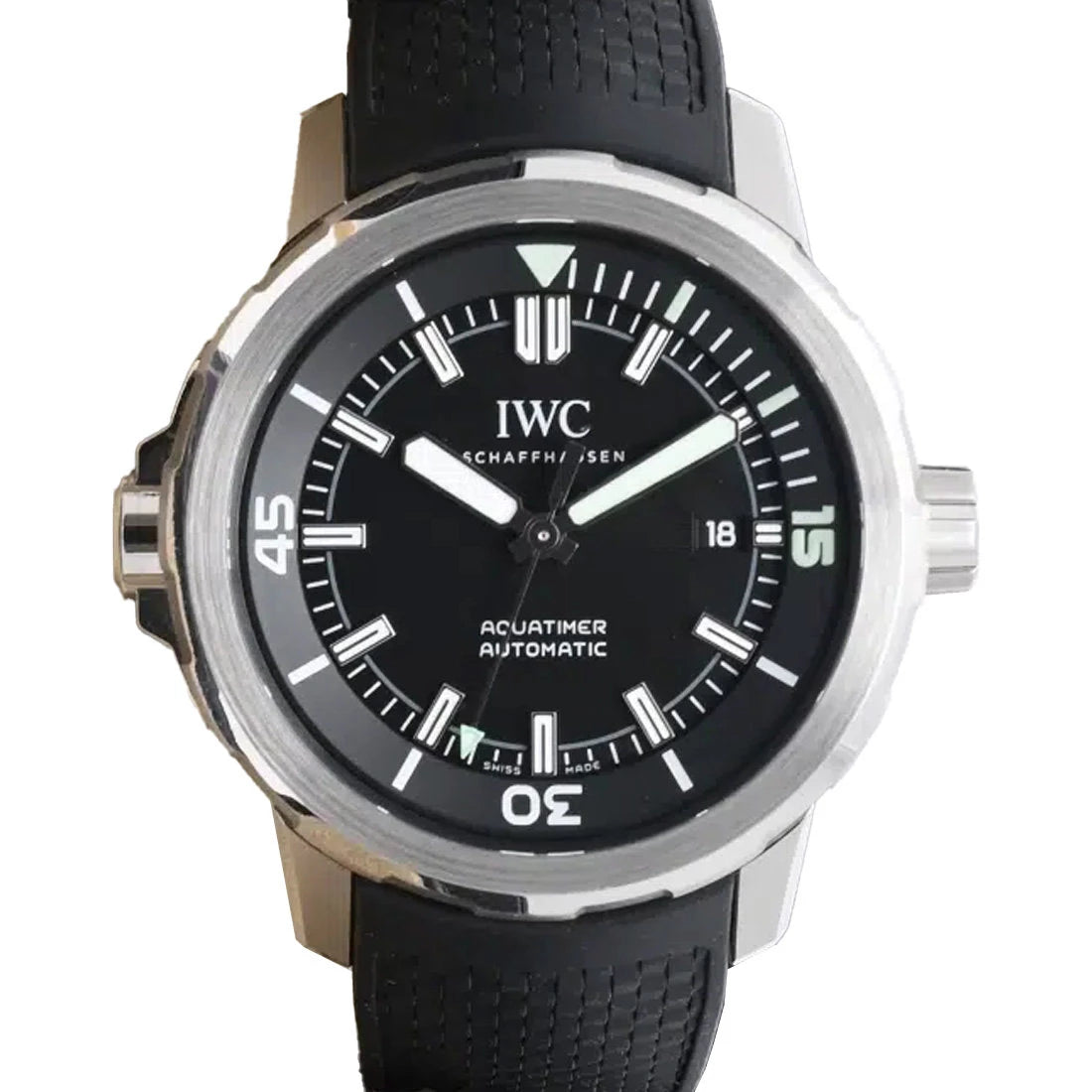 IWC Aquatimer Automatik Schwarz