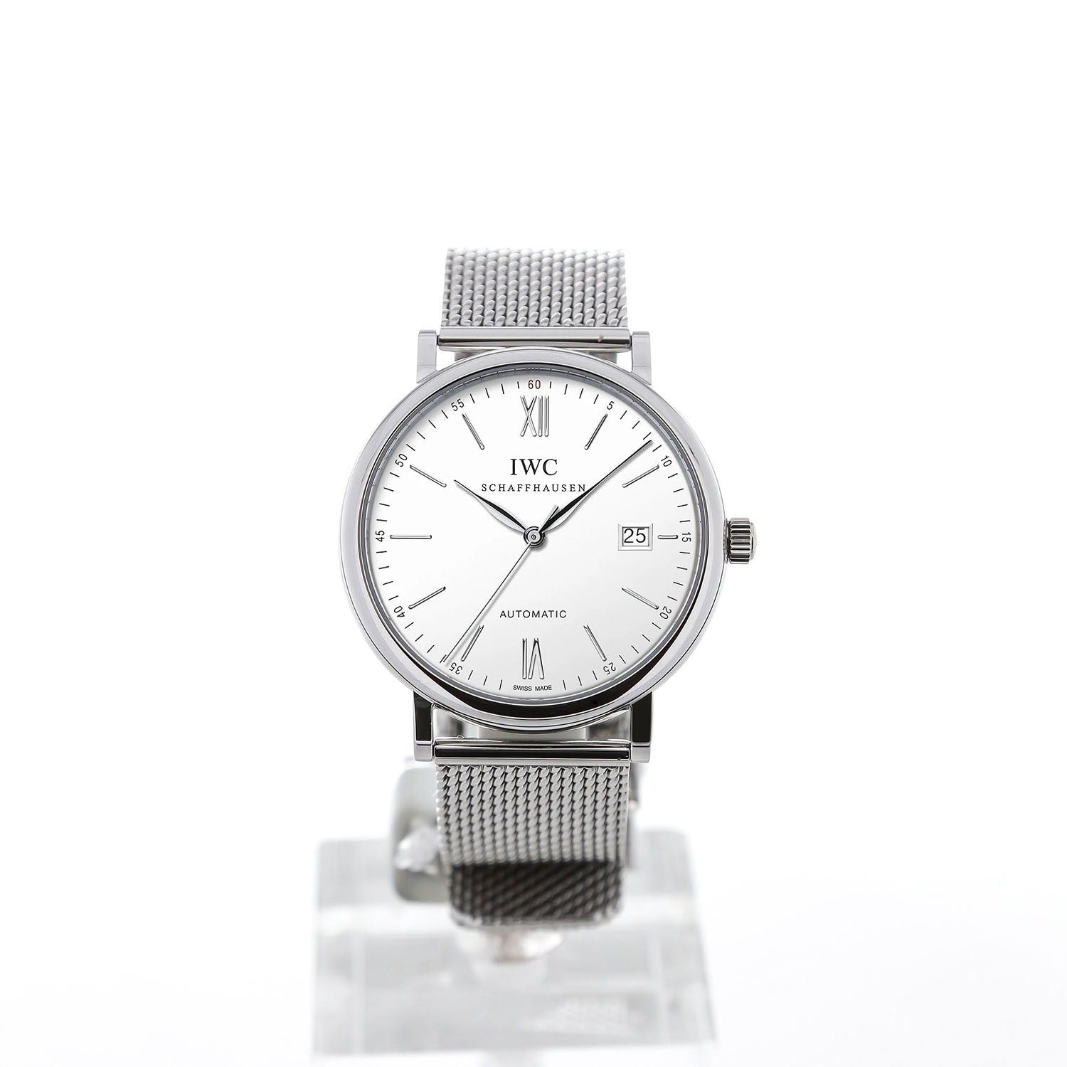 IWC Portofino Automatik Silber