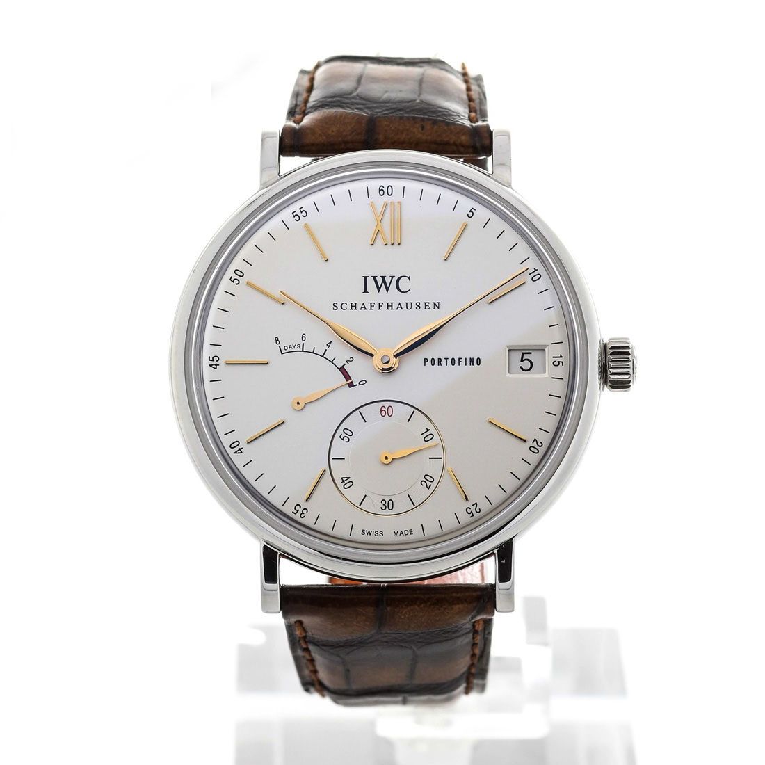 IWC Portofino Handaufzug Silber