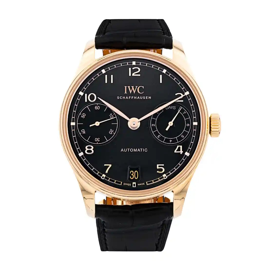 IWC Portugieser  Automatic black 43mm