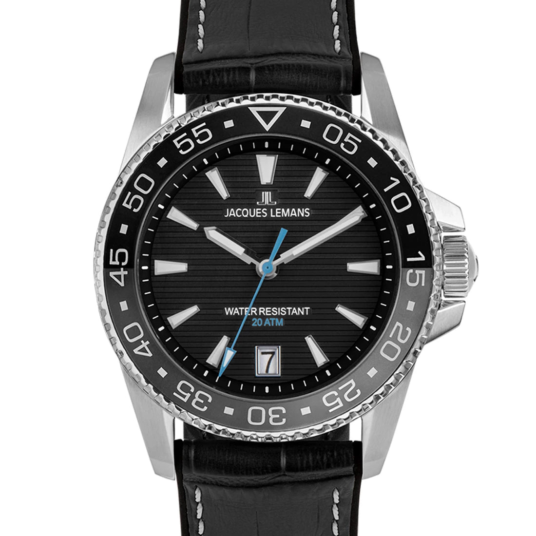 Jacques Lemans Liverpool Diver Quartz Noir