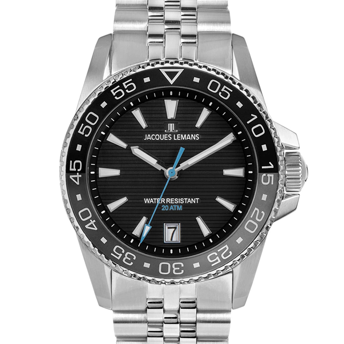 Jacques Lemans Liverpool Diver Quartz Noir