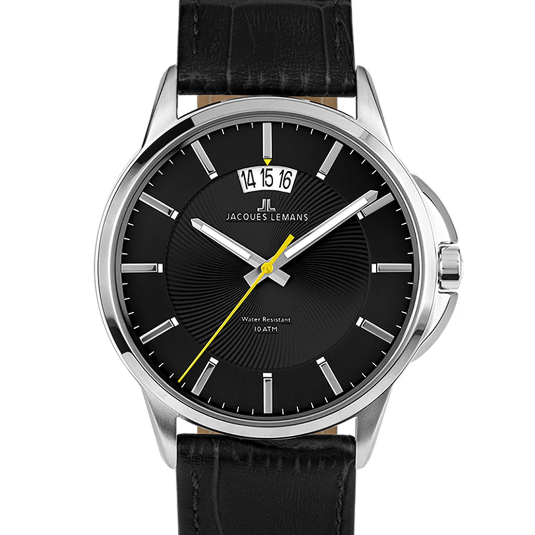 Jacques Lemans Sydney Quartz Black 42mm