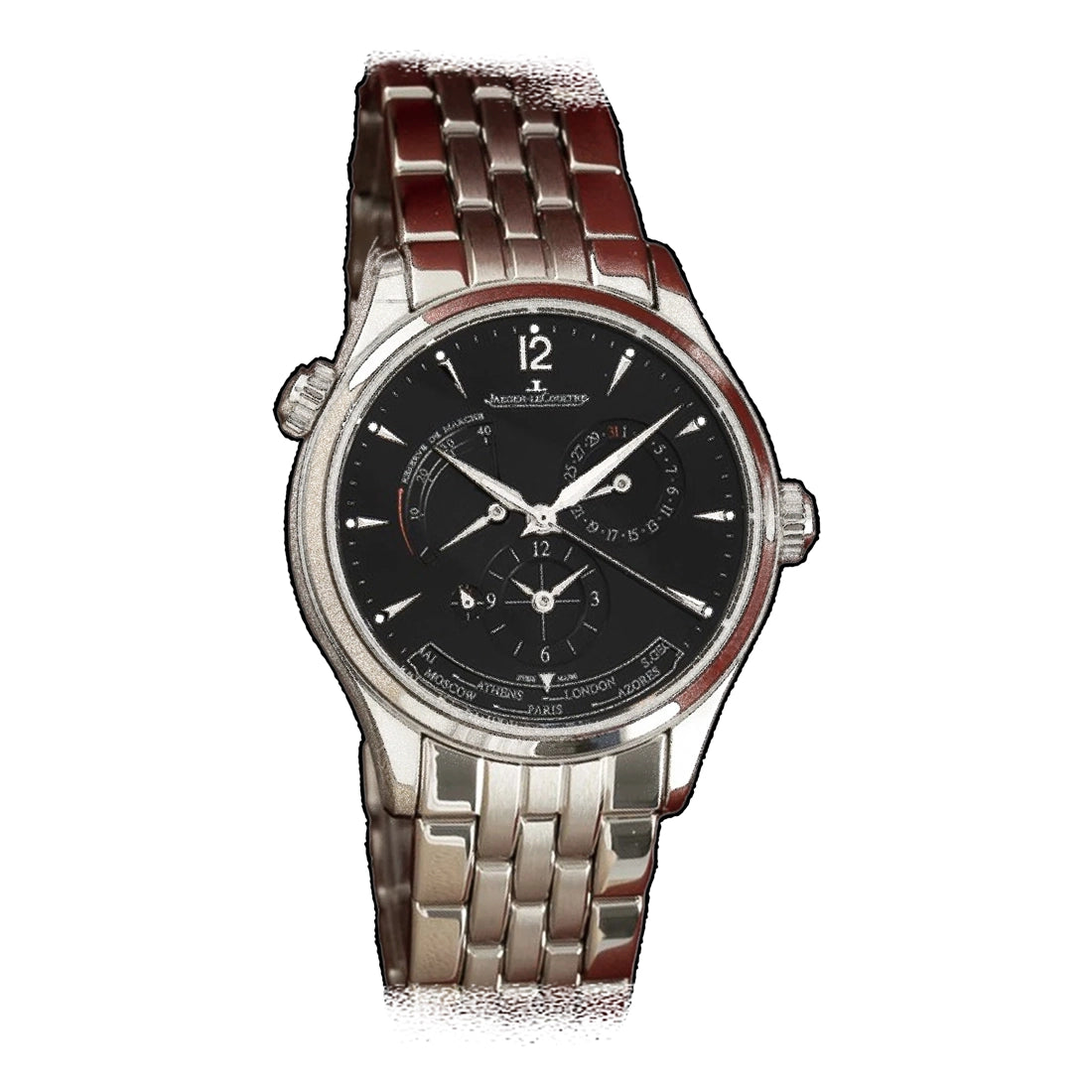 Jaeger-LeCoultre Master Automatik Schwarz