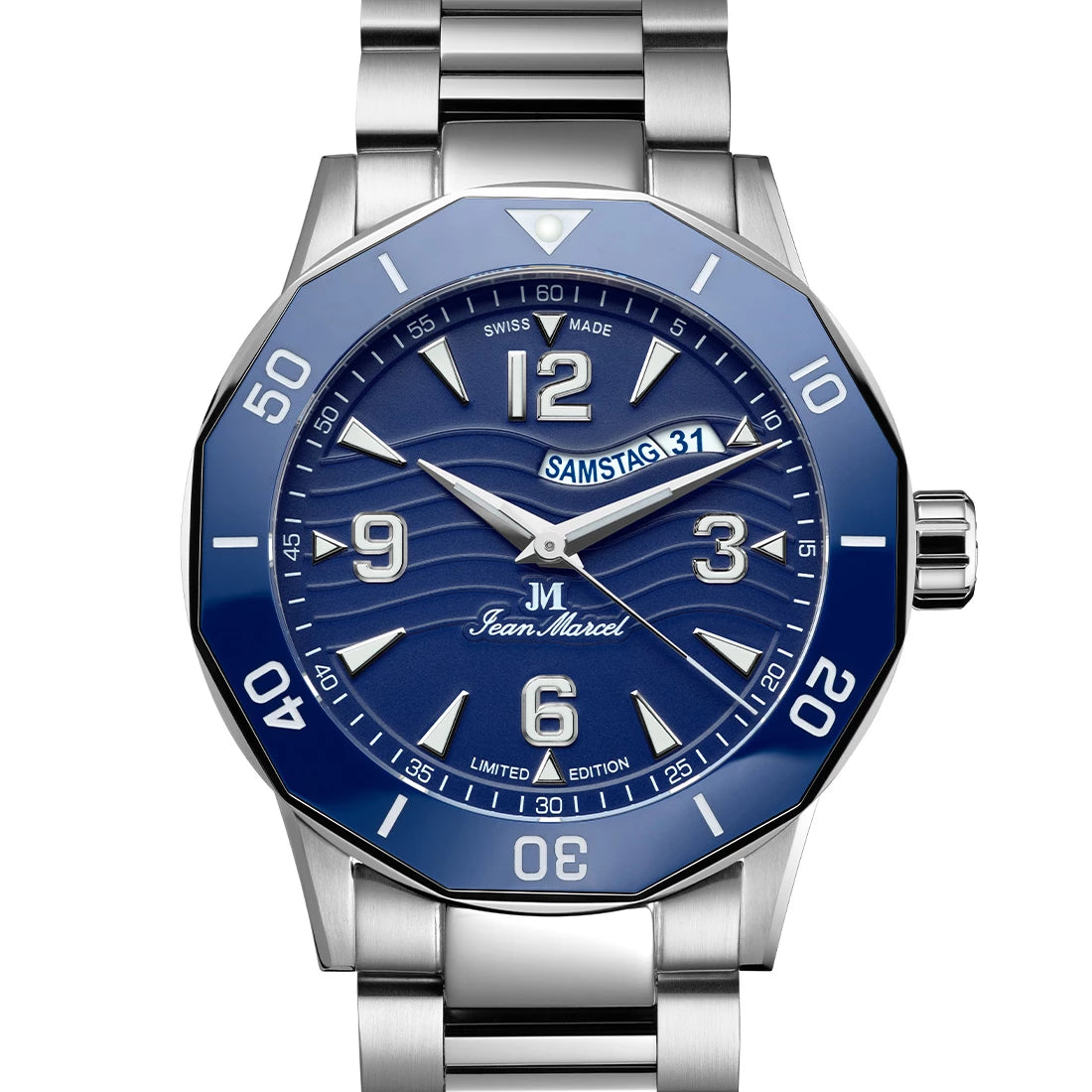 Jean Marcel Tropical Diver- Waves Automatic Blue 42mm