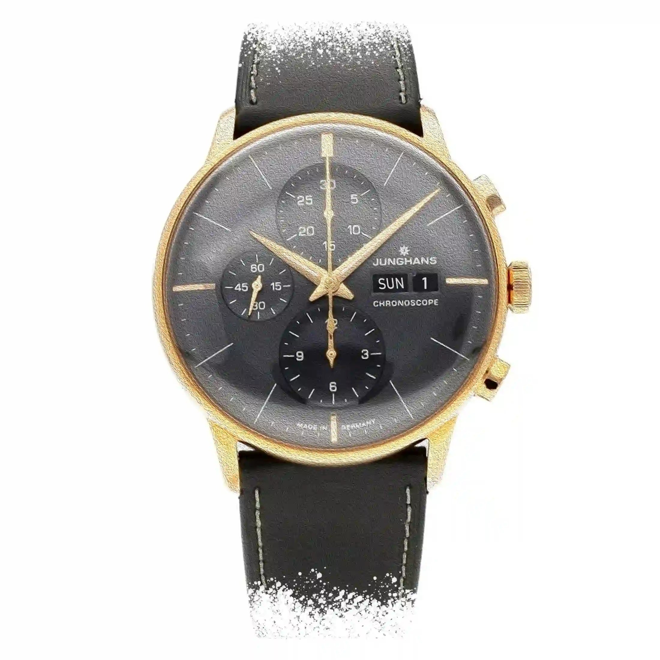Junghans Meister Automatic Black 41mm English Calendar