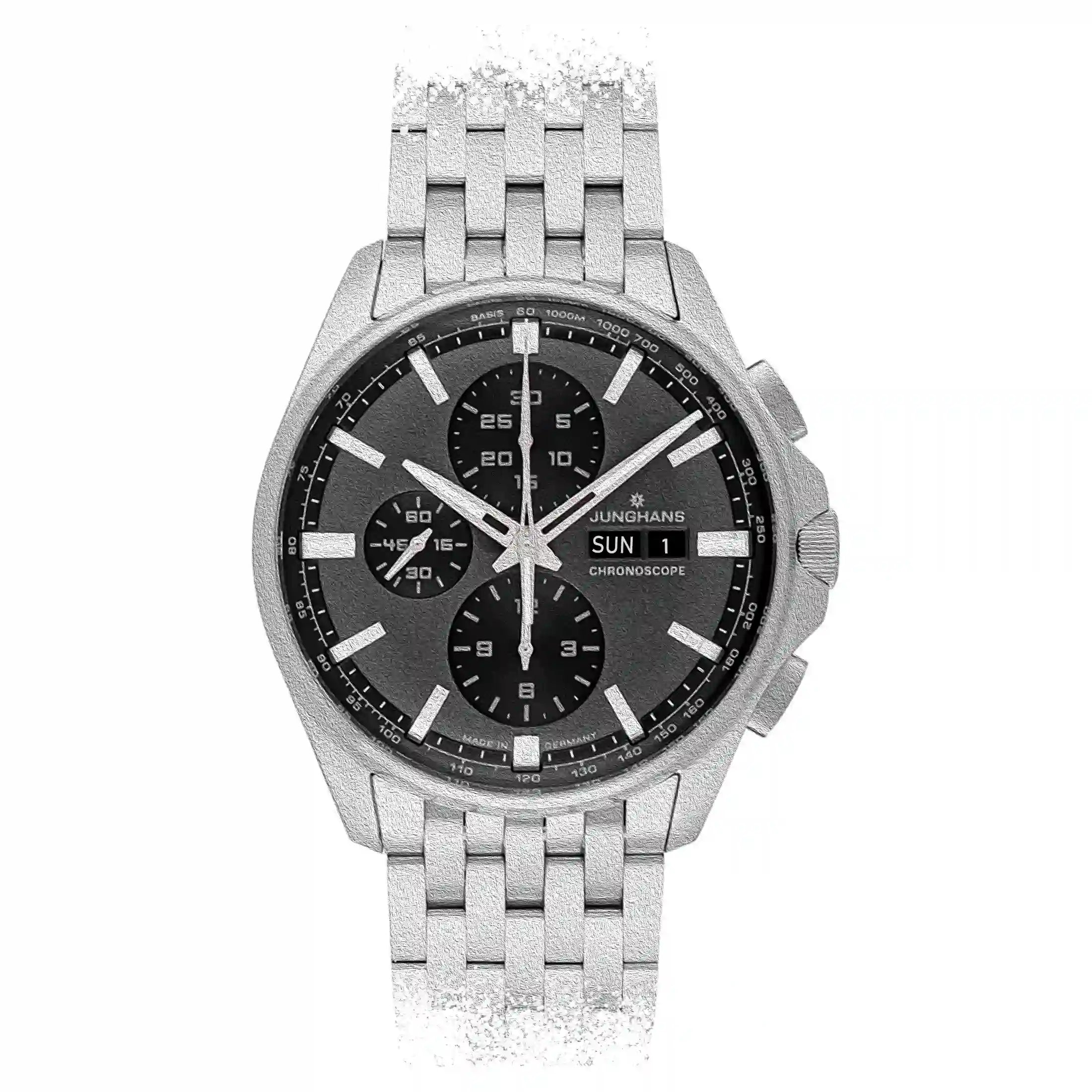 Junghans Meister Automatic Black 45mm German Calendar